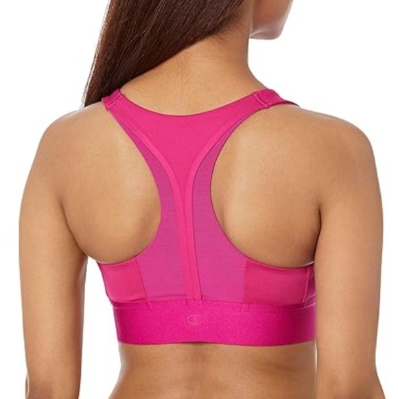 NWT! Champion Women's (S) Bold Pink Sports Bra - Picture 3 of 8